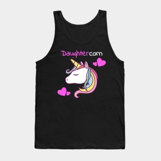 Daughtercorn - Daughter Unicorn Tank Top